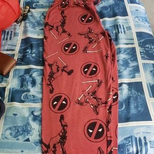 Deadpool pajama pants size L